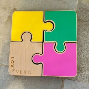 Lovevery Chunky Wooden Jigsaw Puzzle
